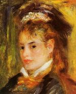 Portrait of a young woman 1876